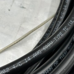 MOTOR FEEDBACK CONDUCTOR CABLE 30FT E73202 14 AWG 600V TYPE TC CABLE 4/C 🎯