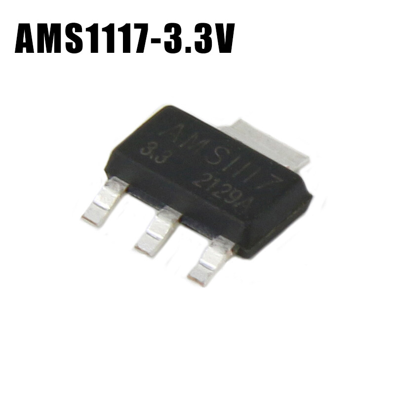 AMS1117-SMT-3.3V 1A-SOT-223 Voltage Regulator Chip SOT 223 Power Supply Buck IC