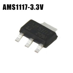 AMS1117-SMT-3.3V 1A-SOT-223 Voltage Regulator Chip SOT 223 Power Supply Buck IC