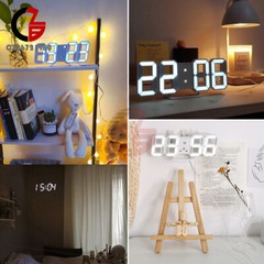 LED Electric Digital Alarm Clock Time/Date/Temperature Display Home Decoration