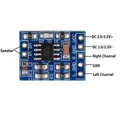 10pcs HXJ8002 Audio Power Board Voice Sound Amplifier Module BTL 3W PAM8403