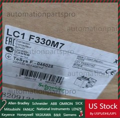 one New snd Contactor LC1F330M7 330A 220V 50/60Hz Fast Ship