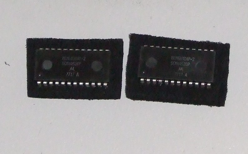 Motorola MCM6830 SCM44520 JBUG Monitor ROM IC chip DIP24