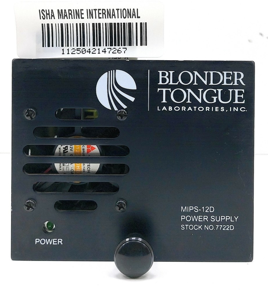 Blonder Tongue MIPS-12D Switching Power Supply Module 7722D IMI-267