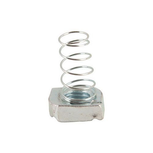 Fastenal 48600, #10-24 TPI, 0.77″ W, Steel, Strut Spring Nut, 1pc