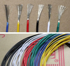 Red Equipment Wire DIY Electrical Wire Flexible Cable UL1007 16AWG ~ 30AWG Hobby