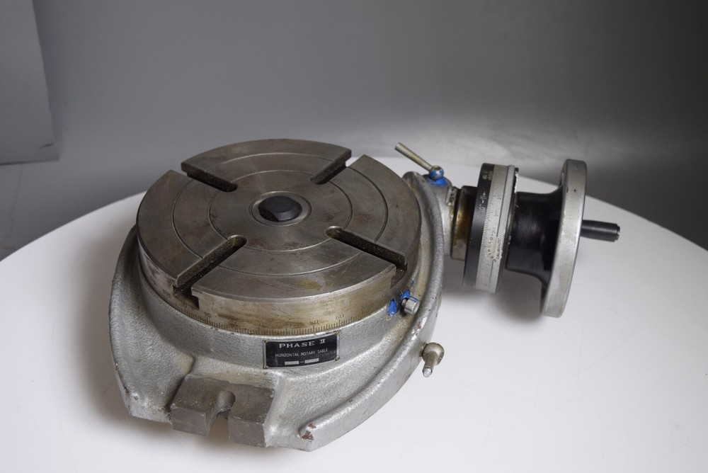 PRECISION ROTARY TABLE MILLING 360 dg 8” Machining Mill Machine Horizontal