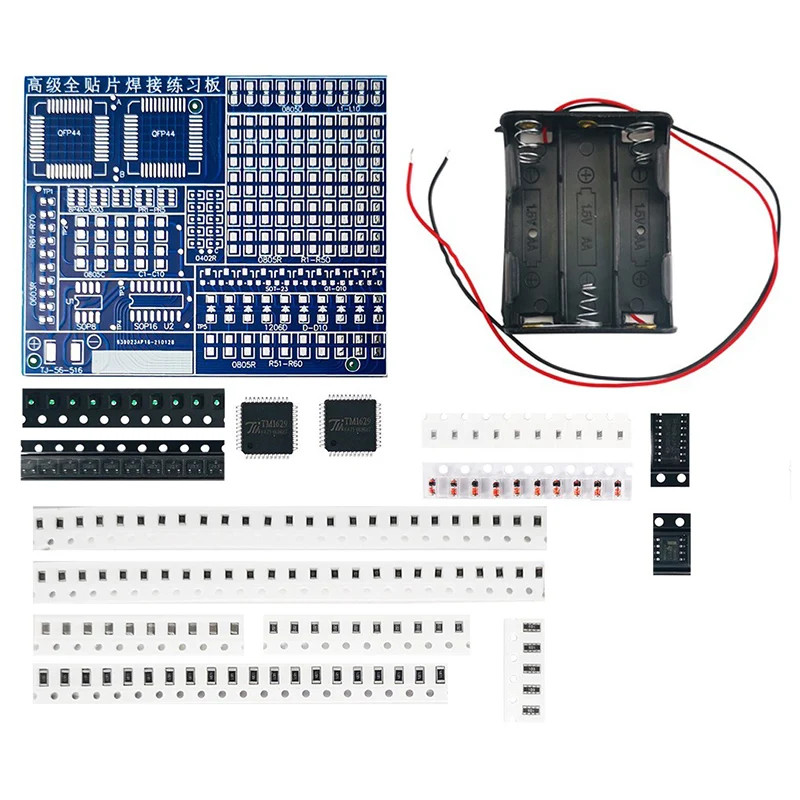 SMD SMT Components Soldering Practice Board Electronic Project Kits DIY Skill