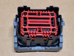 25 Pieces TE CONNECTIVITY 2386198-1 68 Positions , Hybrid Female Black Housing