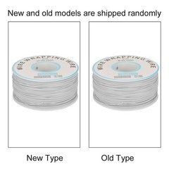 (White)1Roll WiRe Wrapping Single Copper Wire Strand 30AWG Cable 0.25mm Y