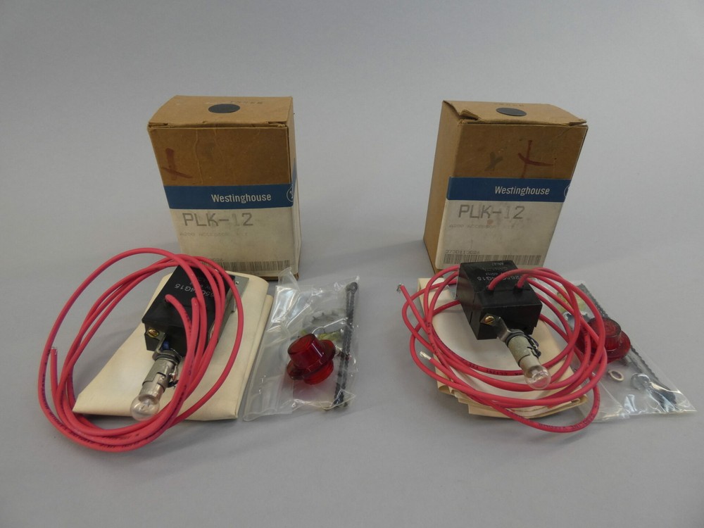 *Lot of 2* Westinghouse PLK-12 Indicating Light Kit For A/200 Motor Controlle…