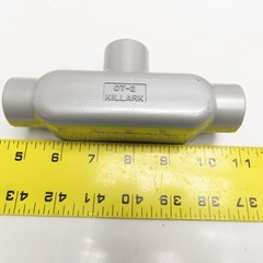 Killark OT-2 3/4″ Threaded Hub Conduit Body TEE Lot Of 5