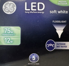 GE 75-Watt PAR30 Short Neck Soft White Wet-Rated LED Flood Light – 850 Lumens