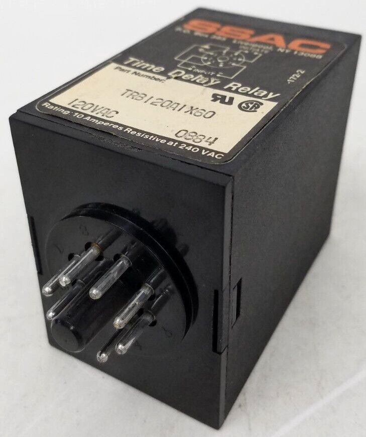 TRB120A1X60 SSAC Time Delay Relay 120V *NEXT DAY OPTION*