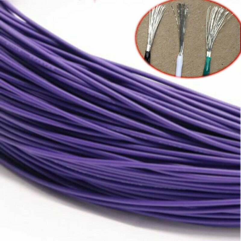 Purple Equipment Wire DIY Electrical Wire Flexible Cable UL1007 16/18/20~30AWG