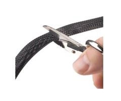 ALL SIZES & COLORS 5′ FT – 100 Feet Expandable Cable Sleeving Braided Tubing LOT