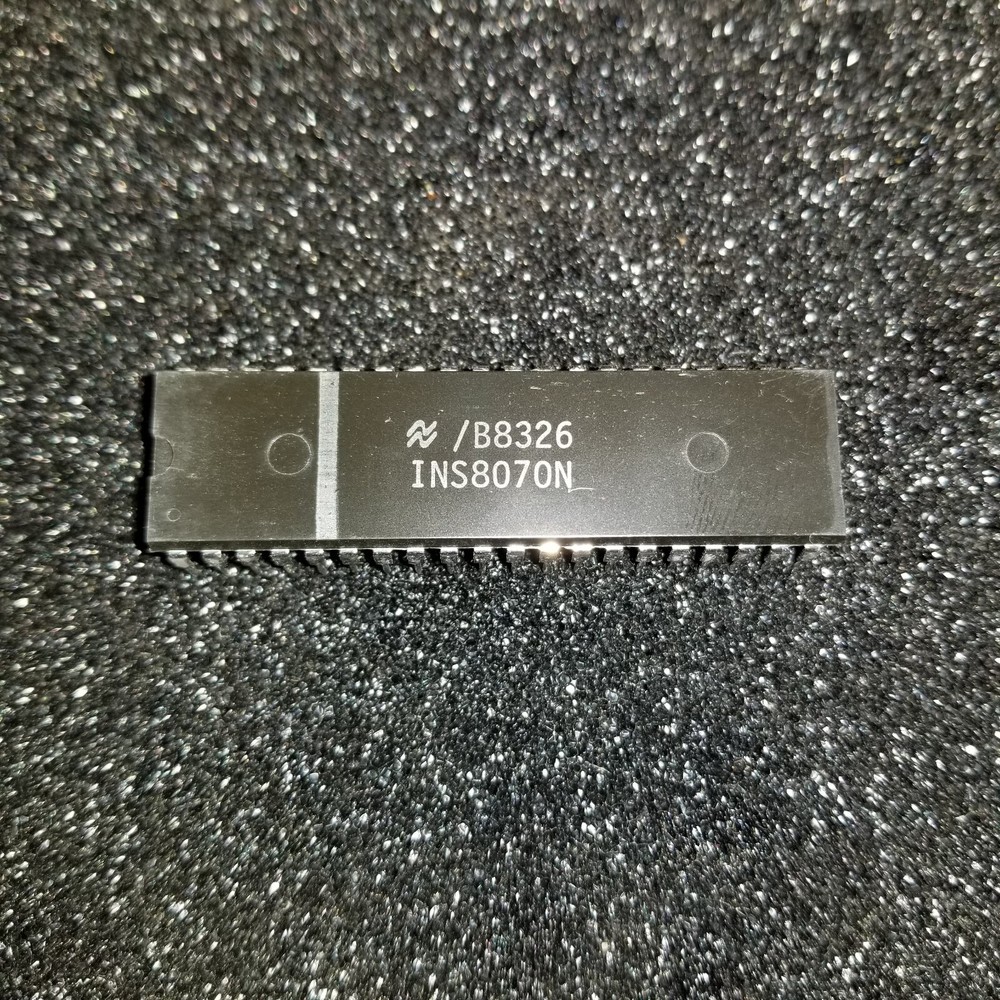 INS8070N, NATIONAL, IC, Microprocessor, 8 Bit, dip 40 NOS USA STOCK