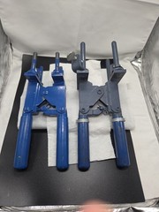 Erico Cadweld Handle Clamps L160 3″ L 159 – Two Used Clamps