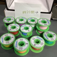 BNTECHGO 18 Gauge Silicone Wire Kit 10 Color Unknown Length (lot of 11)