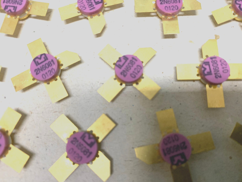 2N6081 RF & Microwave Transistor BY MEGA LOT OF 10