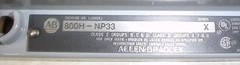New Allen Bradley Rockwell Automation 800H-NP33 Pushbutton Cover 2 hole type 7&9