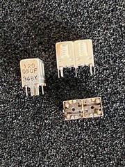 5 pieces TOKO 5HW-120050F-1225 1225 MHz Double Tuned Helical Filter 18 MHz BW