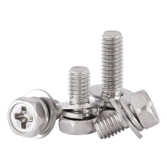 6-Pack Motorcycle Battery Terminal M6 x16mm Square Nut Kit Stainless Steel 304
