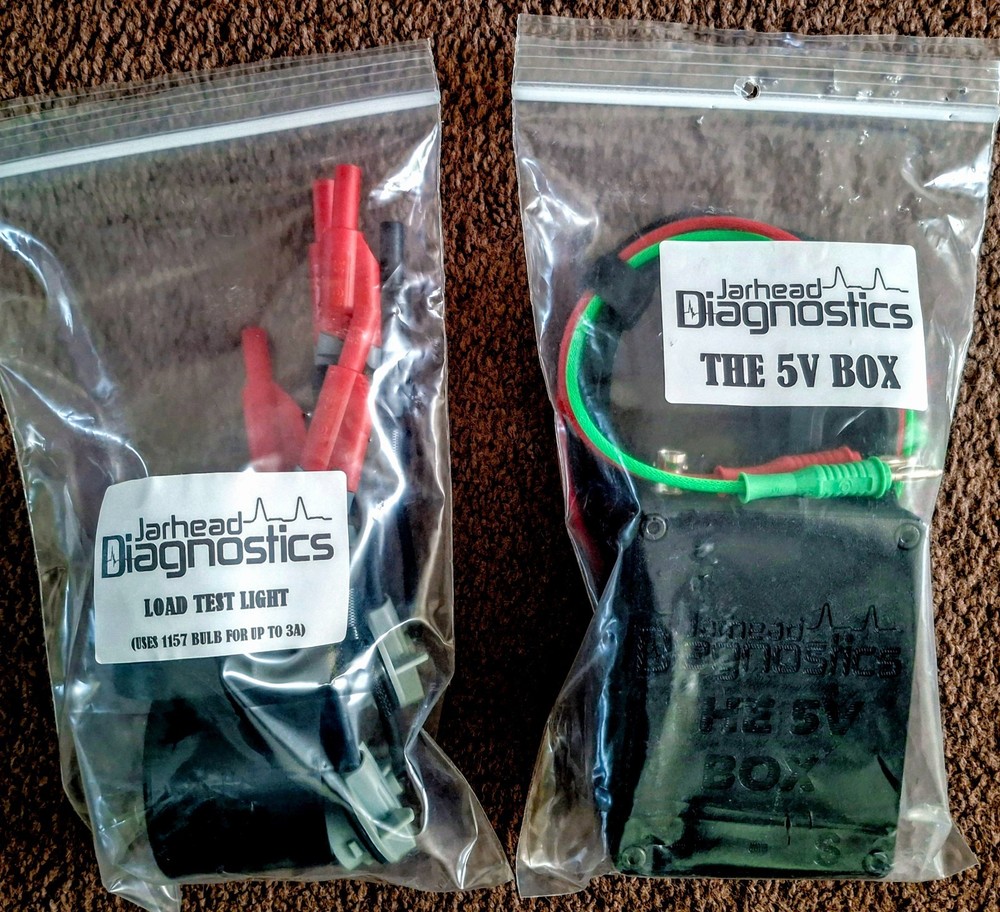 Jarhead Diagnostics 5V Reference Box & Load Test Lights