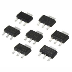AMS1117 SOT-223 Voltage Regulators 800mA Different Types Available (5 -100 Pack)