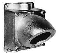Appleton AJA520, 1-1/2″”, 200 A, 4-Lug, Pin/Sleeve Receptacle Mounting Box, 1pc