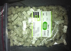 2E MECHATRONIC 220012 22 MSPF2 2 Pole Cable Clips – lot of 200