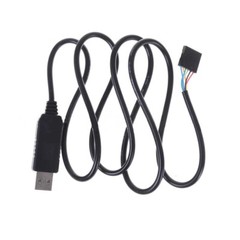 2PCS 1M FTDI FT232RL USB to Serial Adapter Module USB to TTL RS232 Cable 6Pin