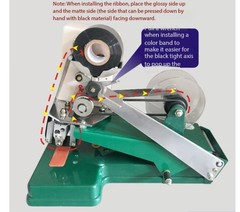 Color Ribbon Coding Machine, Constant Temperature Copper Character Hand Press