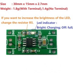 NIMHCRTA 1A 1 2 3 Cell 1.2V 2.4V 3.6V NiMH Rechargeable Battery Dedicated