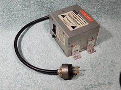 POLYPHASER IS-PLDO-120-15A IN-LINE IMPULSE SURGE SUPPRESSOR 15A @ 012 VOLTS AC