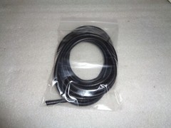 PANDUIT CLT25F-C20 SLIT WALL CORRUGATED TUBING 1/4″ BLACK WIRE LOOM 10FT COIL