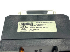 Phoenix Contact EMG 30-SD/US/15A Electrical Rail Receptacle 125VAC 15A 5604253