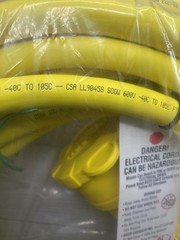 Ericson 2310PW6P123B Cord set IP69K WATERTIGHT 12/3 SOW 50FT L5-20P L5-20C NEW