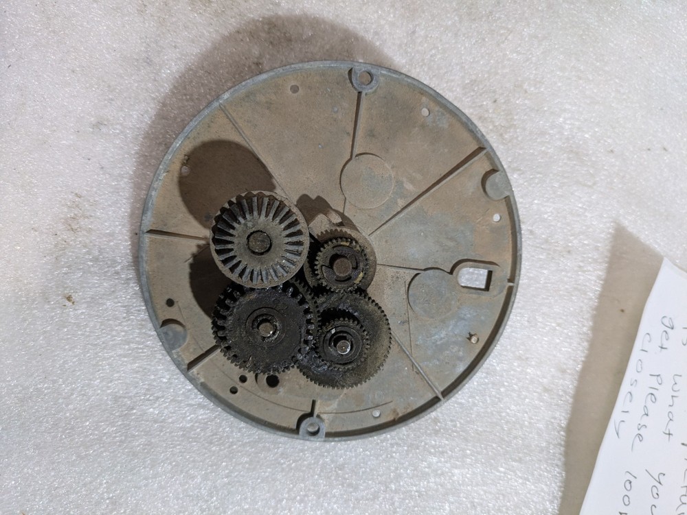 Fill-Rite Ratio Gear Plate w/ Gears Fuel Transfer Pump Register VEEDER ROOT
