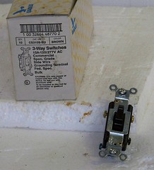 CS315B-BU Eagle 3 way toggle brown spec grade 15 amp 120/277vac (lot of 35)