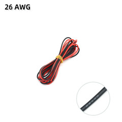 2 Meter Silicon Wire 8 10 12 14 16 18 20 22AWG Heatproof Soft Silicone Silica Ge