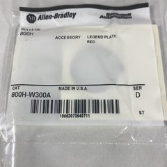 ALLEN BRADLEY 800H-W300A / 800HW300A Series D – New