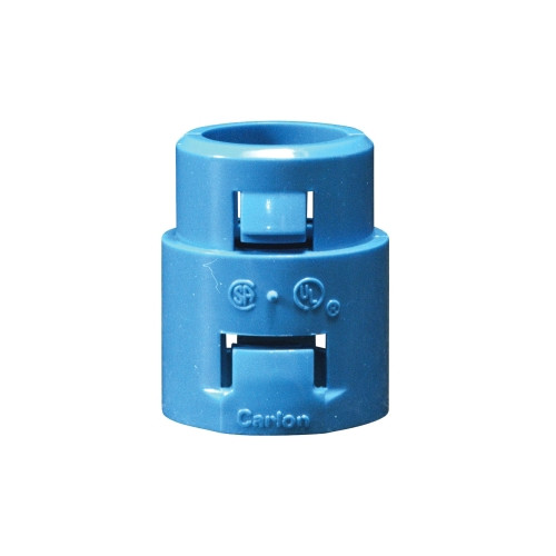 Carlon A253E, ENT Flexible Raceway Adapter, 3/4 Inch Male Adapter Snap-In, 10 PC