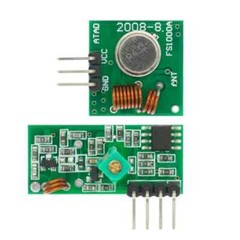 433Mhz Wireless RF Transmitter Module + Receiver Alarm For Arduino DIY 5Pair