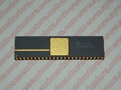 NS32008D-10 / NS32008D / Gold National Integrated Circuit Microprocessor