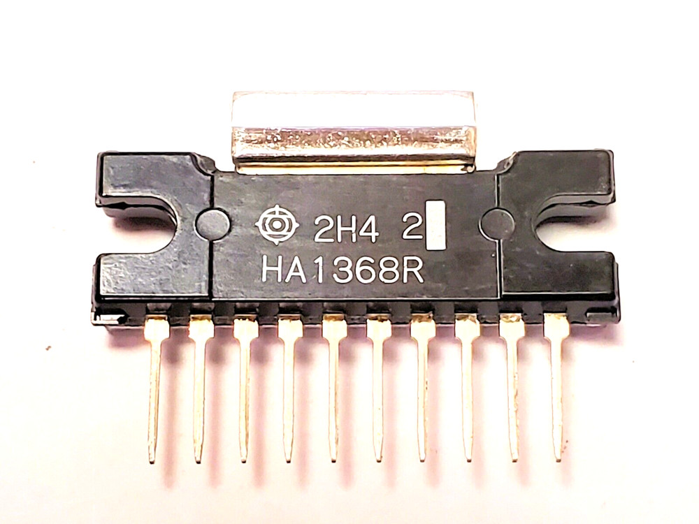 HA1368R “Original” Hitachi 10P SIP IC w/ heat sink tab 1 pc