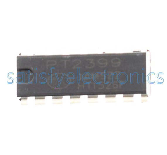 10Pcs PT2399 DIP-16 Audio digital reverb processing circuit chip NEW