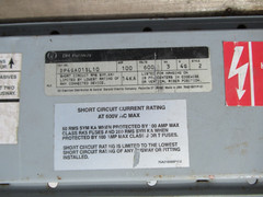 GE DP4GA01SL10 Busduct 100 Amp 600 Volt 3PH 4W +G 10FT Series 2 -WARRANTY