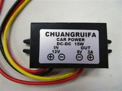 DC / DC 12 VOLT TO 5 VOLT 3 AMP REGULATOR POWER SUPPLY 15 WATT SET OF (10)