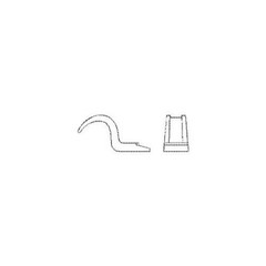 PECO 171, 4″, Malleable Iron, 1-Hole, Heavy Duty, IMC/Rigid Conduit Strap, 1 pc